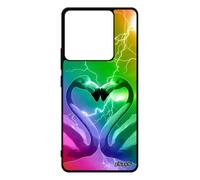 Coque Redmi Note 13 Pro 5g Silicone Flamand Rose Amour Design Bumper Orage Animal Eclair Oiseau Housse De Protection Mobile Xiaomi