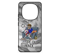 Coque Redmi Note 14 Pro/14 Pro+ Plus 5g Silicone J'peux Pas Y'a Coupe Du Monde De Protection Mobile Rugby Case Made In France Pour Xiaomi