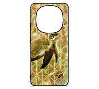 Coque Redmi Note 14 Pro/14 Pro+ Plus 5g Silicone Tortue Geometrie Geante Animal De Protection Vert Case Original Animaux Sam. Pour Xiaomi