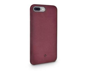 Coque Relaxed Leather Cuir pour iPhone 7Plus/8Plus Marsala Rouge