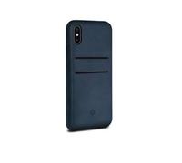 RelaxedLeather - Coque de protection pour téléphone portable - cuir véritable - indigo