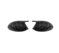 Coque Remplacement Rétroviseur Pour E87 Pour E81 Pour E82 Pour E90 Pour E91 Pour E92 Pour E93 Garniture Boîtier Latéral De Vue Arrière Couvercle De Rétroviseur De Voiture(Forged Carbon Look)