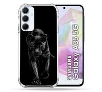 Coque Renforcé Pour Samsung Galaxy A35 5g Animal Panthère Noire