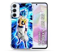 Coque Renforcé Pour Samsung Galaxy A35 5g Manga Dragon Ball Gogeta Lumiere