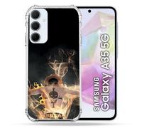 Coque Renforcé Pour Samsung Galaxy A35 5g Manga One Piece Ace Noir