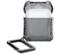 Coque renforcée AirPods Spectrum Clear 3m Transparente Noire Itskins