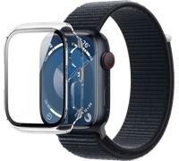 Force Case Coque pour Watch 7/8/9 45 mm Renforcée Translucide Transparent G