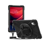 Coque renforcée avec bandoulière, poignée rotative et pied support pour LENOVO Tab K11 Gen 2 (ZAFN / ZAFS / TB336FU / TB336ZU)