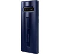 Coque renforcee avec fonction Stand Bleu Galaxy S 10+