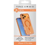 COQUE RENFORCÉE EN MÉTAL FORCECASE MAGSAFE ORANGE POUR IPHONE 17 PRO MAX