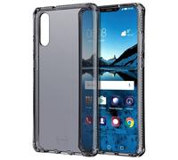 Coque renforcée Huawei P20 Spectrum Clear 3m Transparente Noire Itskins