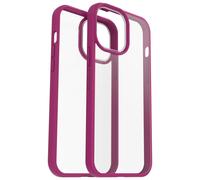 Coque renforcée iPhone 13 Pro Max React Transparente Contour Rose Otterbox
