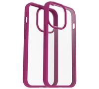 Coque renforcée iPhone 13 Pro React Transparente Contour Rose Otterbox