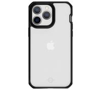 Coque renforcée iPhone 14 Pro Max Hybrid R Solid 3m Transparente Noire - Certifié GRS Itskins