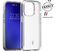 Coque renforcée iPhone 14 Pro PULSE Origine France Garantie 3m Transparente + Garantie à vie - Origine France Garantie Force Case