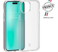 Coque renforcée iPhone 15 Plus FEEL Origine France Garantie 2m Transparente + Garantie à vie - Origine France Garantie Force Case
