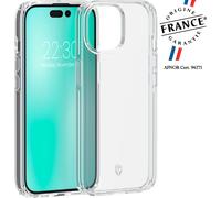 Coque renforcée iPhone 15 Pro FEEL Origine France Garantie 2m Transparente + Garantie à vie - Origine France Garantie Force Case