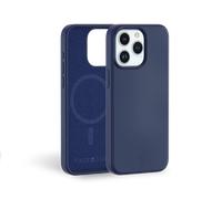 Coque Renforcée iPhone 15 Pro Max Silicone Compatible MagSafe Bleu Marine - Garantie à vie Force Case - Neuf