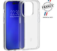 Coque renforcée iPhone 15 Pro PULSE Origine France Garantie 3m Transparente + Garantie à vie - Origine France Garantie Force Case