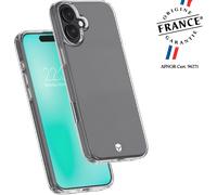 Coque renforcée iPhone 16 FEEL Origine France Garantie 2m Transparente + Garantie à vie - Origine France Garantie Force Case