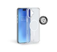 Force Case – Coque iPhone 16 Plus MagSafe Renforcée AIR Système Tryax 3M Paillettes Transparent