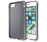 Coque renforcée iPhone SE 2022 / SE / 8 / 7 / 6S / 6 Spectrum Clear 3m Transparente Noire Itskins