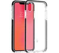 Coque renforcée iPhone XS Max LIFE 3m Transparente Contour Gris + Garantie à vie Force Case