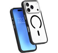 Coque renforcée Magnet iPhone 17 Pro Max AIR XTREM Frost 4m Norme Militaire MIL-STD 810G Noire + Garantie à vie Force Case