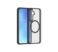 Coque renforcée Magnet Samsung Galaxy S24 FE AIR Frost 3m Noire + Garantie à vie Force Case
