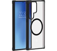 Coque renforcée Magnet Samsung Galaxy S24 Ultra AIR Frost 3m Noire + Garantie à vie Force Case