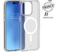 Coque renforcée MagSafe iPhone 15 Pro AIR Origine France Garantie 3m Transparente + Garantie à vie - Origine France Garantie Force Case