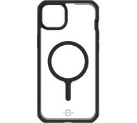 Itskins Coque renforcée Hybrid R Sling MagSafe pour iPhone 15 Noir transparent