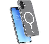 Coque renforcée MagSafe iPhone 16 AIR 3m Transparente avec Paillettes + Garantie à vie Force Case