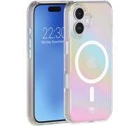 Coque renforcée MagSafe iPhone 16 AIR 3m Transparente Holographique + Garantie à vie Force Case