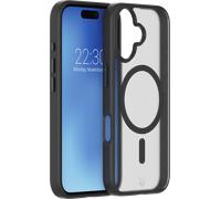 Coque renforcée MagSafe iPhone 16 AIR Frost 3m Noire + Garantie à vie Force Case