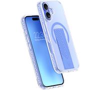 Coque renforcée MagSafe iPhone 16 AIR Grip 3m Bleue + Garantie à vie Force Case