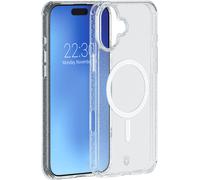 Force Case – Coque iPhone 16 Plus MagSafe Renforcée AIR Système Tryax 3M Paillettes Transparent