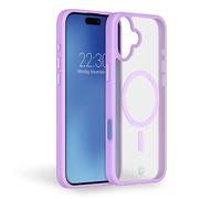 Coque renforcée MagSafe iPhone 16 Plus AIR Frost 3m Rose + Garantie à vie Force Case