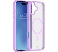 Coque renforcée MagSafe iPhone 16 Plus AIR Frost 3m Rose + Garantie à vie Force Case