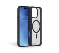 Coque renforcée MagSafe iPhone 16 Pro Max AIR Frost 3m Noire + Garantie à vie Force Case