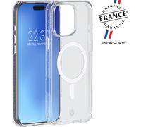 Coque renforcée MagSafe iPhone 16 Pro Max AIR Origine France Garantie 3m Transparente + Garantie à vie - Origine France Garantie Force Case