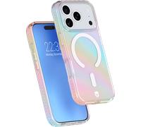 Coque renforcée MagSafe iPhone 17 Pro AIR 3m Transparente Holographique + Garantie à vie Force Case