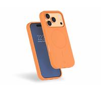 Coque Renforcée Magsafe Iphone 17 Pro Max Silicone 2m Orange
