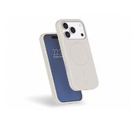Coque en Silicone pour iPhone 17 Pro Compatible MagSafe Antichoc 2m Blanc