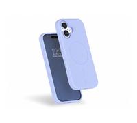 Bigben Connected - Coque Force Case iPhone 17 - MagSafe, silicone, garantie à vie - Bleu ciel