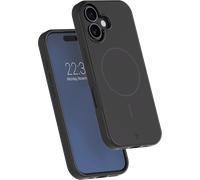 Coque renforcée MagSafe iPhone 17 SILICONE 2m Noire + Garantie à vie Force Case