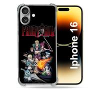 Coque Renforcée pour Apple Iphone 16 Manga Fairy Tail Logo Team