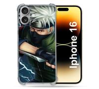 Coque Renforcée Pour Apple Iphone 16 Manga Naruto Kakashi