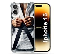 Coque Renforcée Pour Apple Iphone 16 Plus Kimono Ceinture