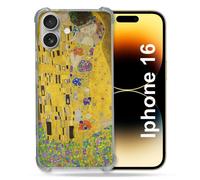 Coque Renforcée Pour Apple Iphone 16 Plus Peinture Le Baiser